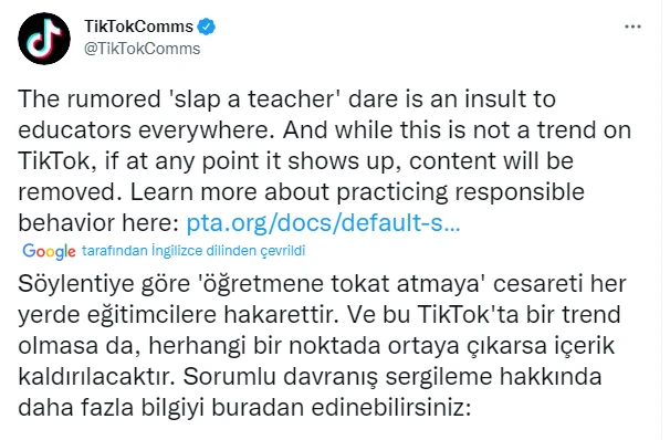 TikTok'u kasıp kavuran 'öğretmenini tokatla' challenge'ı hastanelik etti